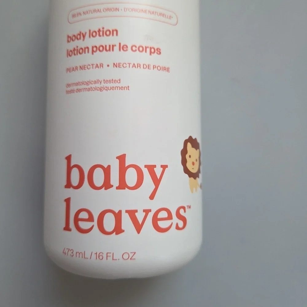 Attitude Baby Leaves Pear Nectar Natural Body‎ Milk for Children 473 ml